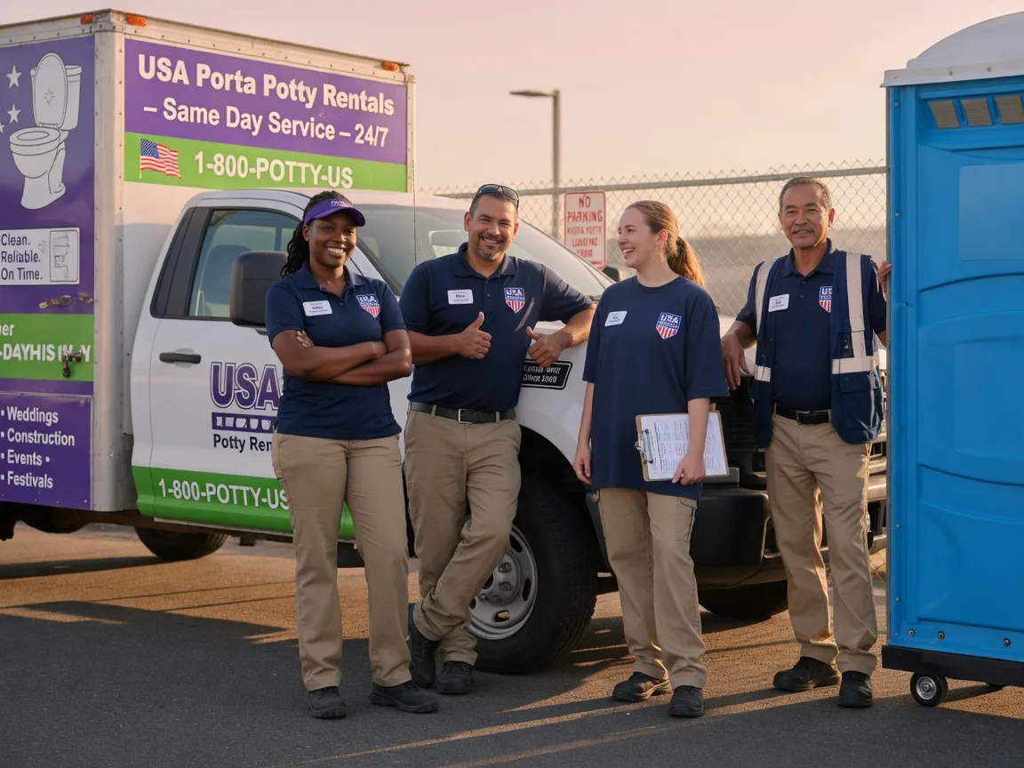 Porta Potty Rental company in Wixom, MI